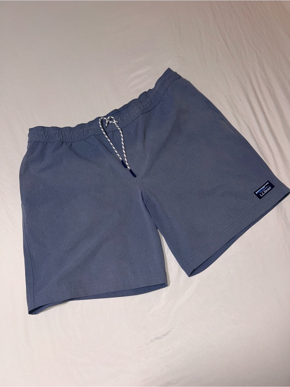 Mens L.L. Bean Drawstring Swim Shorts